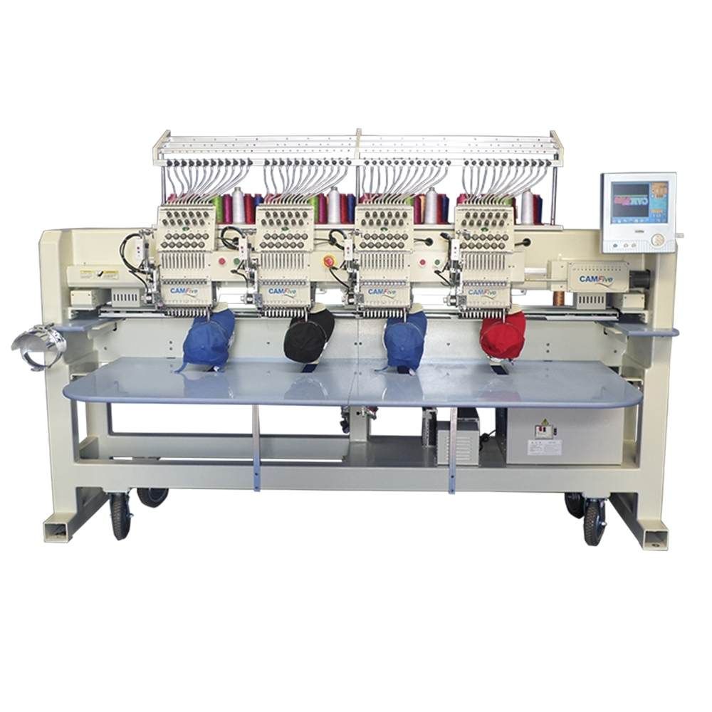 CAMFive EMB CT1204 Four Heads Professional and Industrial Embroidery Machine