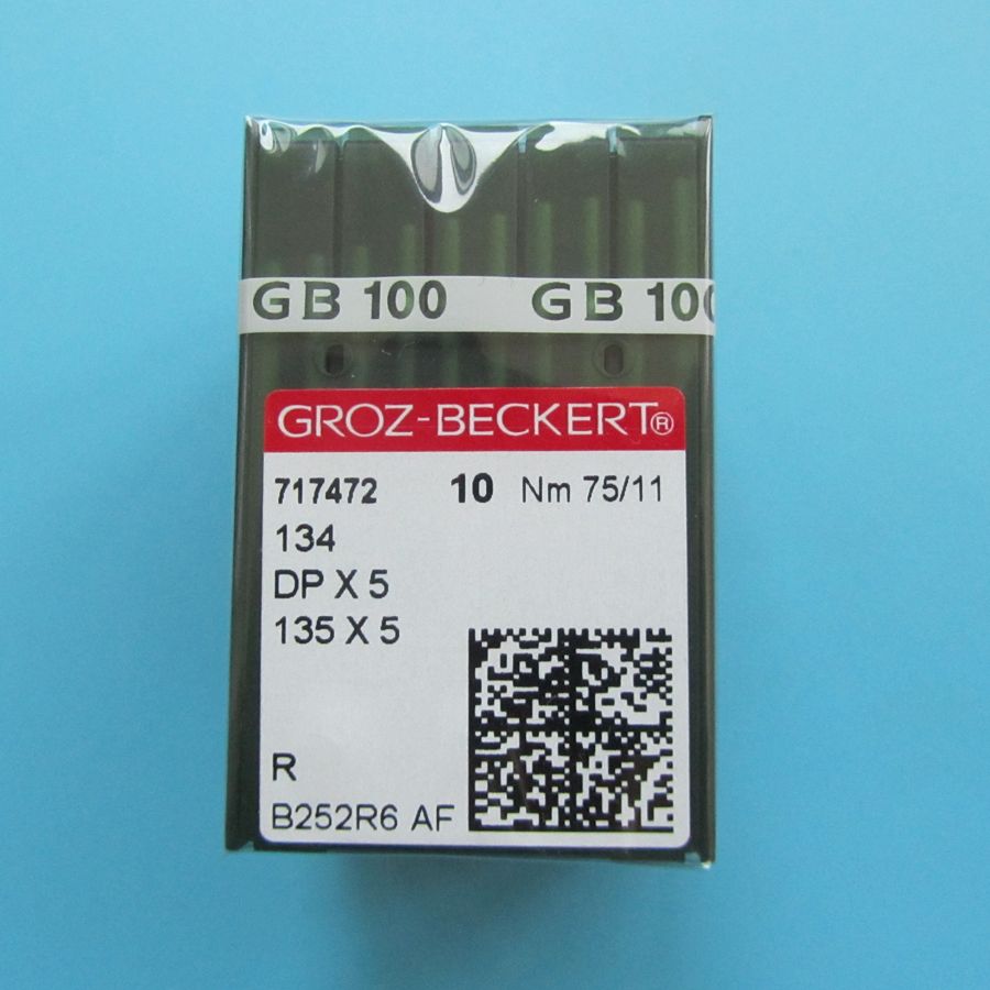 Groz-Beckert PK x 100 Needles DBxK5 RG 11-75 for Embroidery Machines