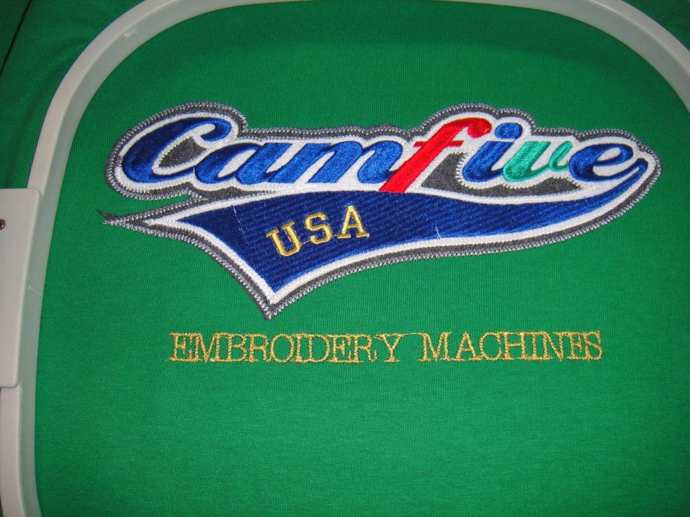 CAMFive EMB CT1206 Six Heads Industrial and Professional Embroidery Machine