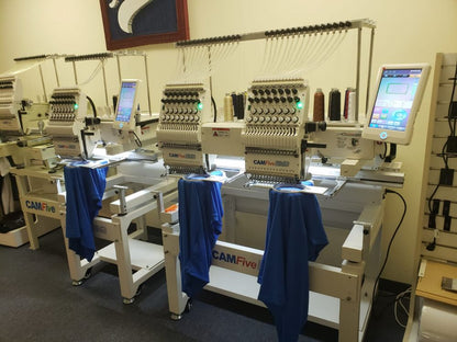 CAMFive EMB HT1501 Single Head Commercial Embroidery Machine