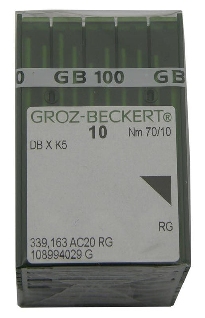 Groz-Beckert PK x 100 Needles DBxK5 RG 10-70 for Embroidery Machines