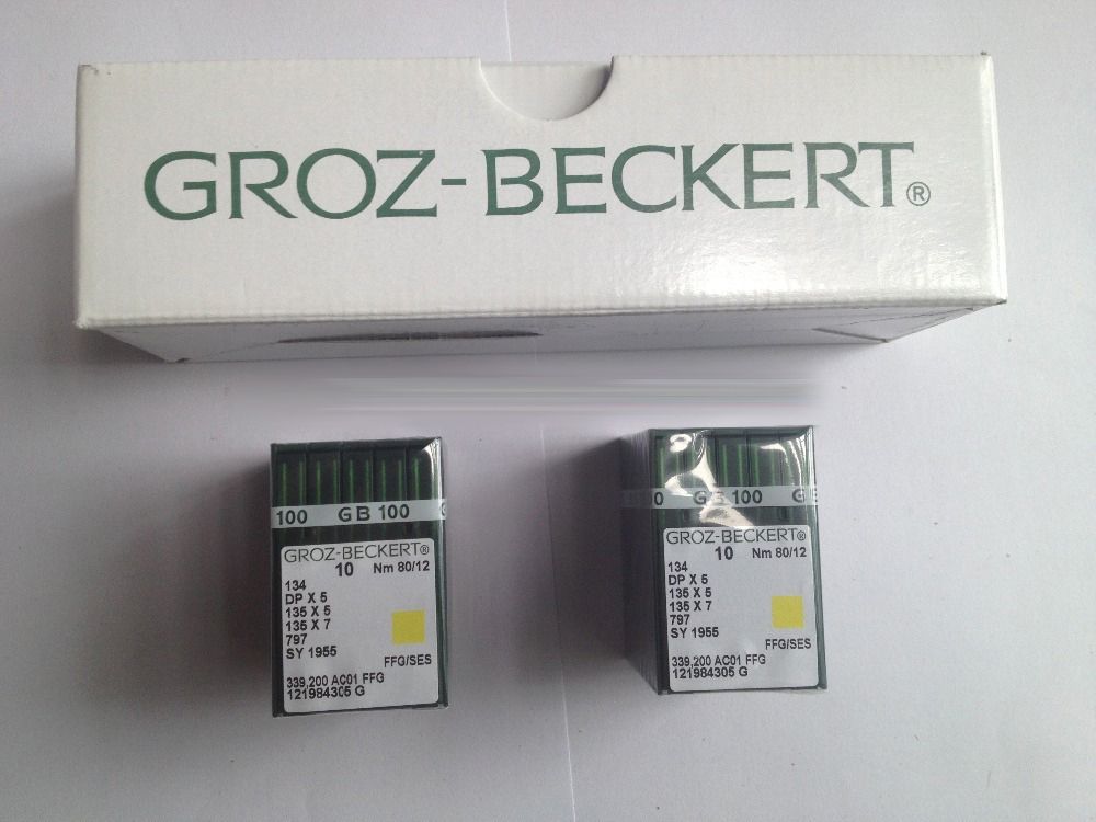 Groz-Beckert PK x 100 Needles DBxK5 RG 11-75 for Embroidery Machines