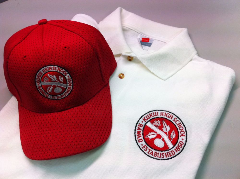 Polo Shirts with a Commercial Embroidery Machine
